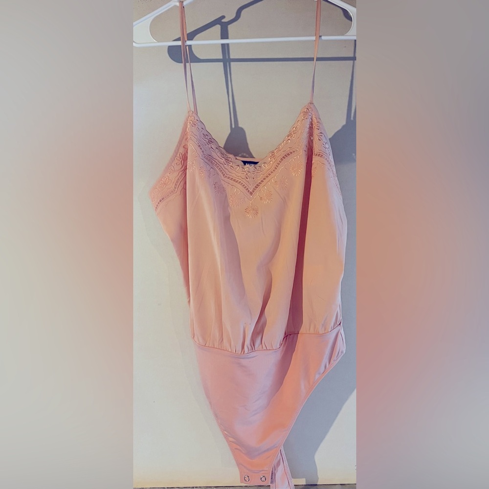 Express pink bodysuit